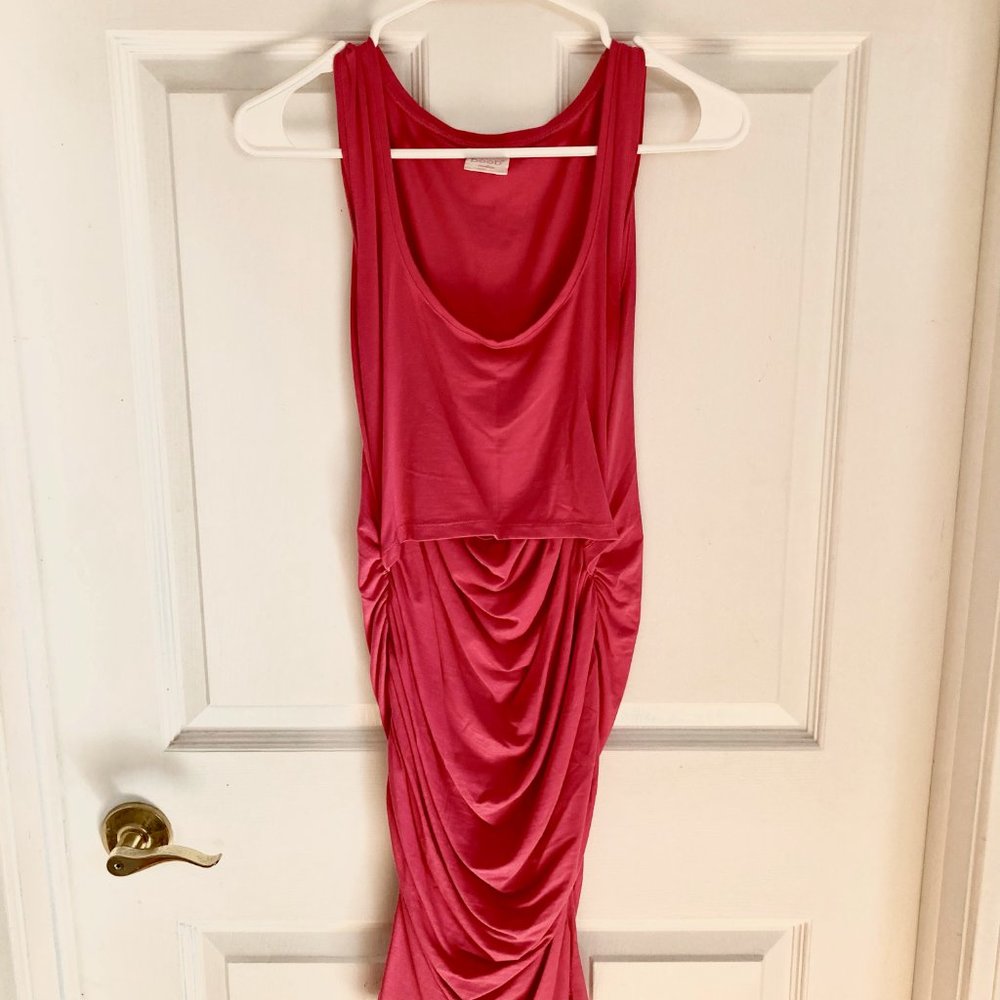 Boob Design Pink Tank Maternity/Nursing Dress